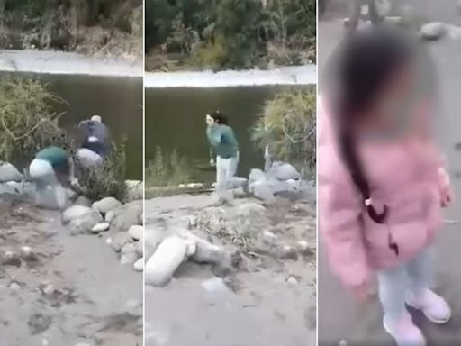 Mujer empujó a adulto mayor a caudal del río Achibueno en Linares: anuncian acciones legales - La Tercera