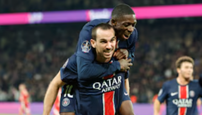 3-1: Fabián y Dembele desatascan al PSG ante el Brest