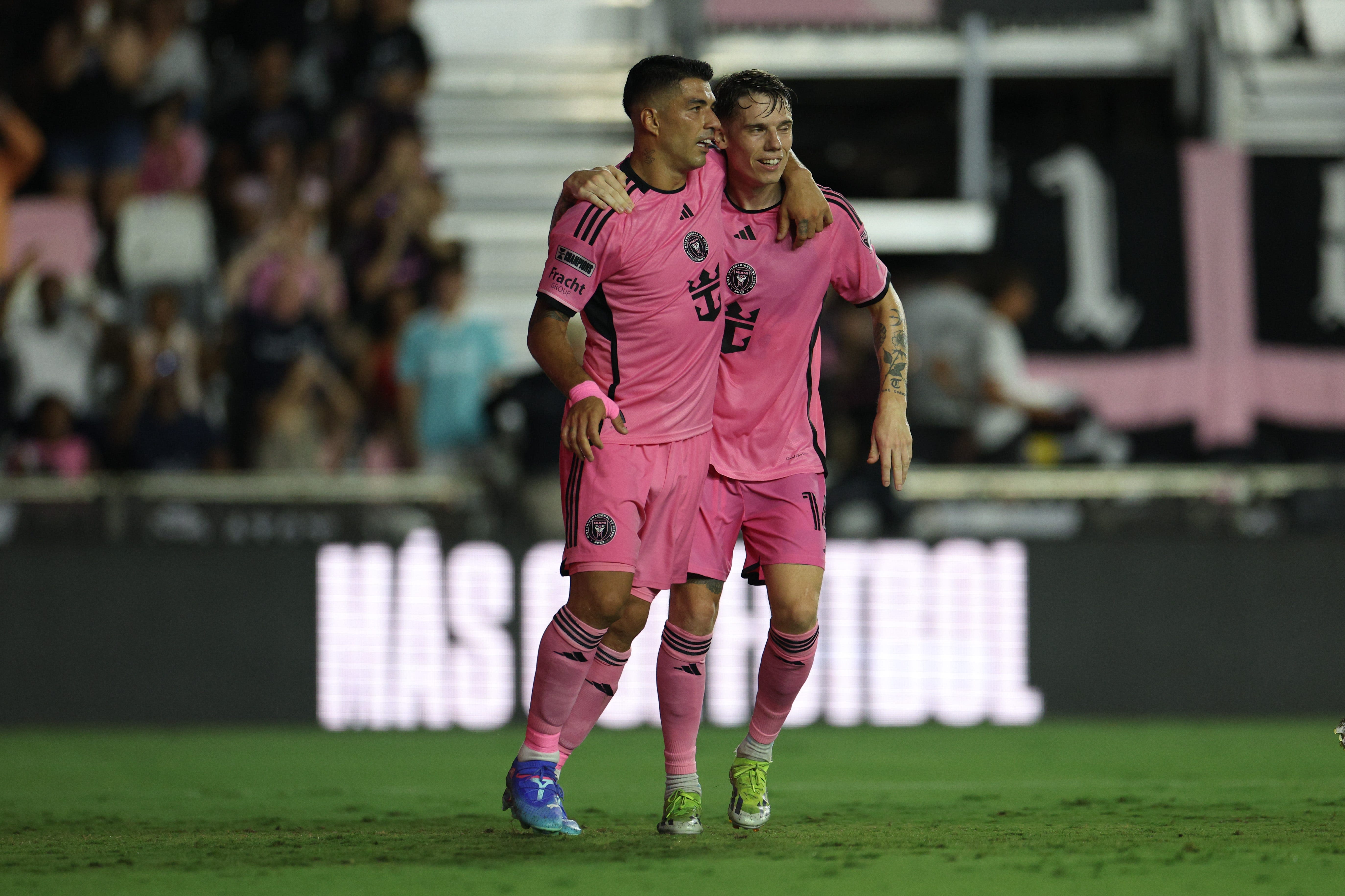 Inter Miami begins Leagues Cup title defense with 2-0 win vs. Puebla without Lionel Messi