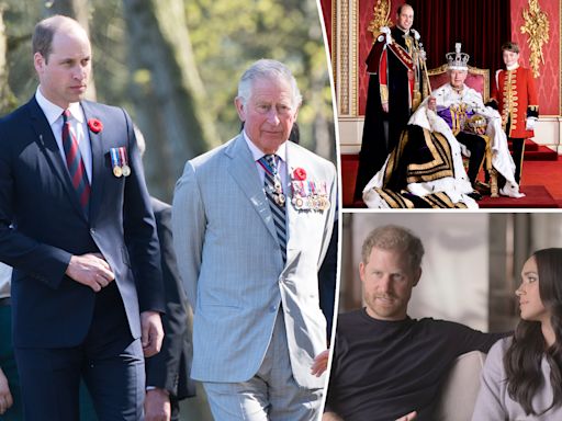 King Charles and William are having ‘lengthy discussions’ about stripping Harry, Meghan of royal titles — but this is why they won’t