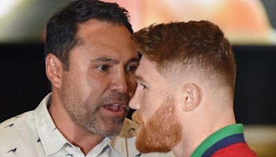 What happened between Canelo Alvarez and Oscar De La Hoya? Bitter feud explodes at boxing press conference | Sporting News Australia