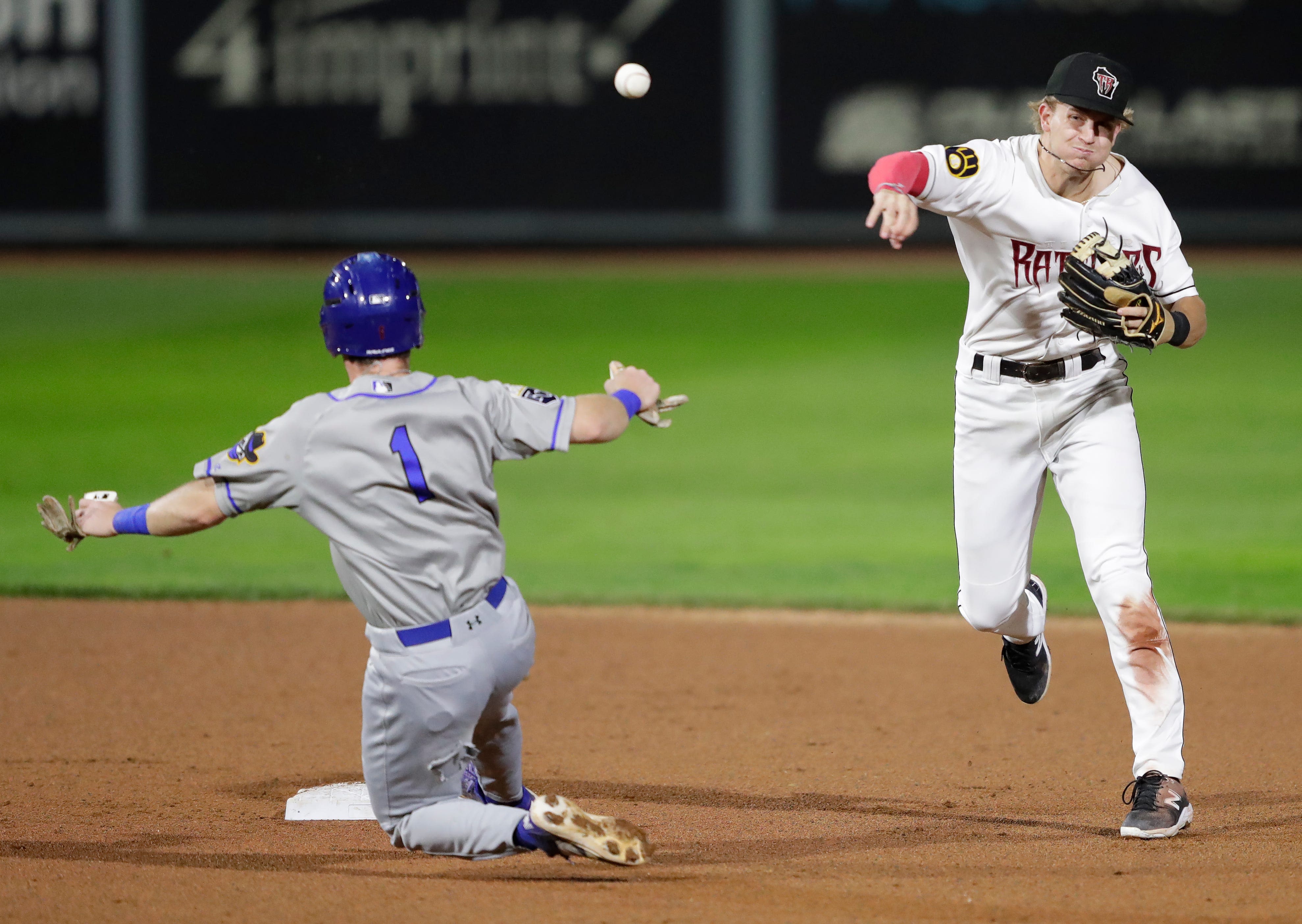 One Milwaukee Brewers top prospect is having a whale of a postseason with Wisconsin Timber Rattlers