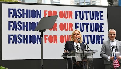 New York Fashion Week opens with call to vote from Jill Biden