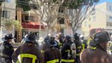 2 injured in fire at apartment complex in SF's Japantown