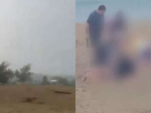 Três crianças são atingidas por um raio em praia de Porto Rico; assista