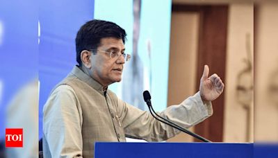 'India has successfully, swiftly generated new jobs' says Union Minister Piyush Goyal | India News - Times of India