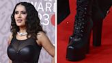 Salma Hayek's Shoe Style Through the Years, Photos