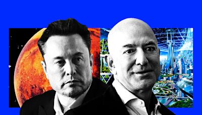 We put Elon Musk's dream to colonize Mars up against Jeff Bezos' vision of living in space — and one is more realistic