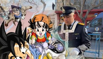 Homenaje de la Policía de San Juan a Goku se hace viral
