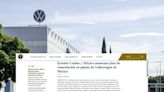 Obligan a Volkswagen a respetar derechos laborales, gobiernos de México y EU implementan plan de remediación -