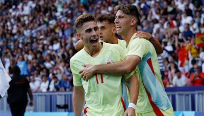 La selección española de fútbol masculina derrota a Francia y logra un difícil oro olímpico