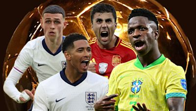 Euro 2024 to decide Ballon d'Or with Bellingham and Foden battling Vinicius