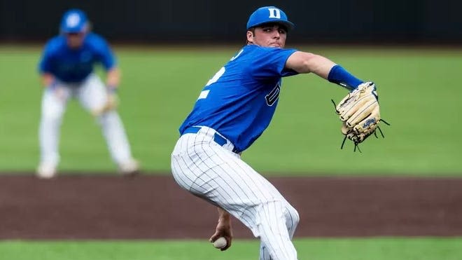 Pros and Cons of New York Mets taking Jonathan Santucci of Duke baseball in 2024 MLB draft