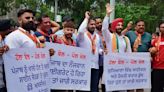 BJP youth wing holds protest, says AAP govt failed on all fronts