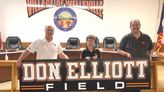 Wellsville baseball field renamed to honor Elliott