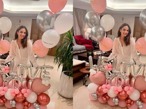 Kiara Advani is the coolest birthday girl in town in her classic white dress with frill accents