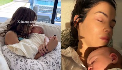 Jenna Dewan's Daughter Everly, 11, Is the Best Big Sister as She Kisses Baby Rhiannon in Adorable Video