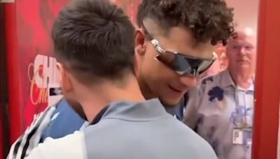 Patrick Mahomes habló de su encuentro con Messi en Kansas