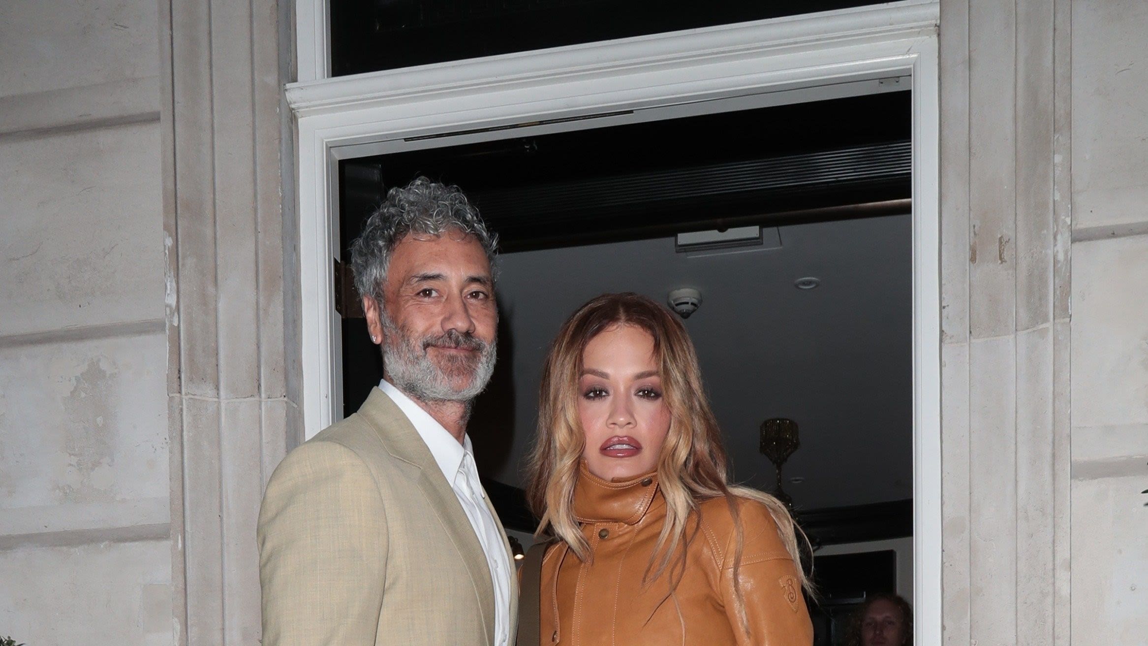 Rita Ora and Taika Waititi Coordinate Their Couple Style