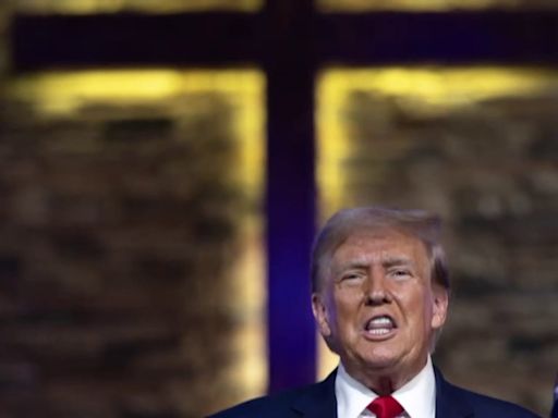 ‘Devious’: Trump slammed for ‘airbrushing Black people’ into bogus African-American church stunt