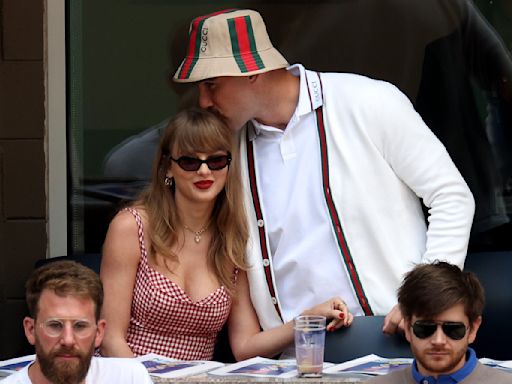 Taylor Swift, Travis Kelce Attend U.S. Open — 22 Years After 12-Year-Old Swift Sang ‘America the Beautiful’ There