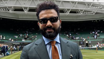 Rohit Sharma steals limelight from all top stars including champion Carlos Alcaraz at Wimbledon 2024