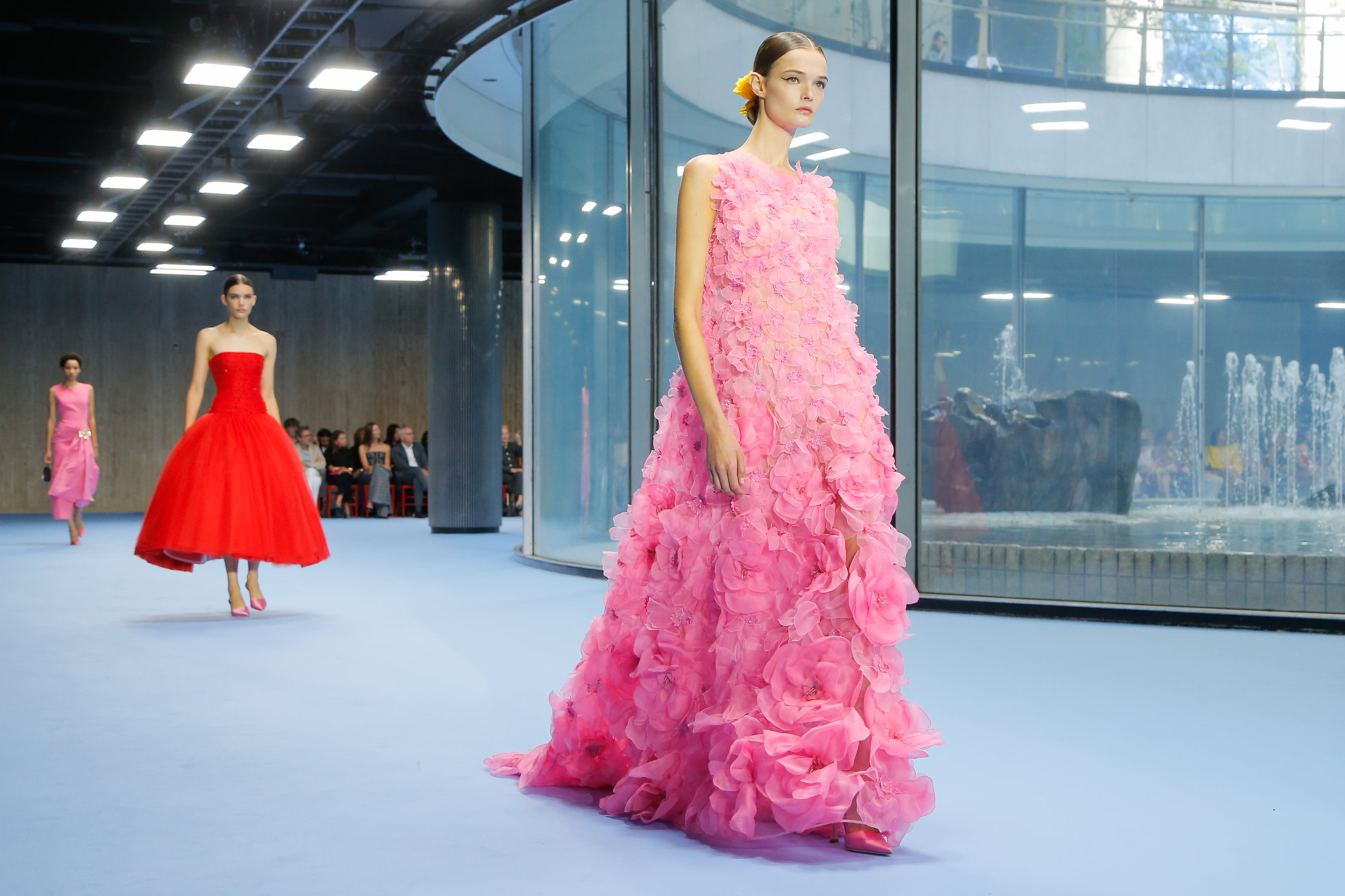 NY Fashion Week: Precision at Carolina Herrera, Color at Bach Mai, Sparkle at Boucheron