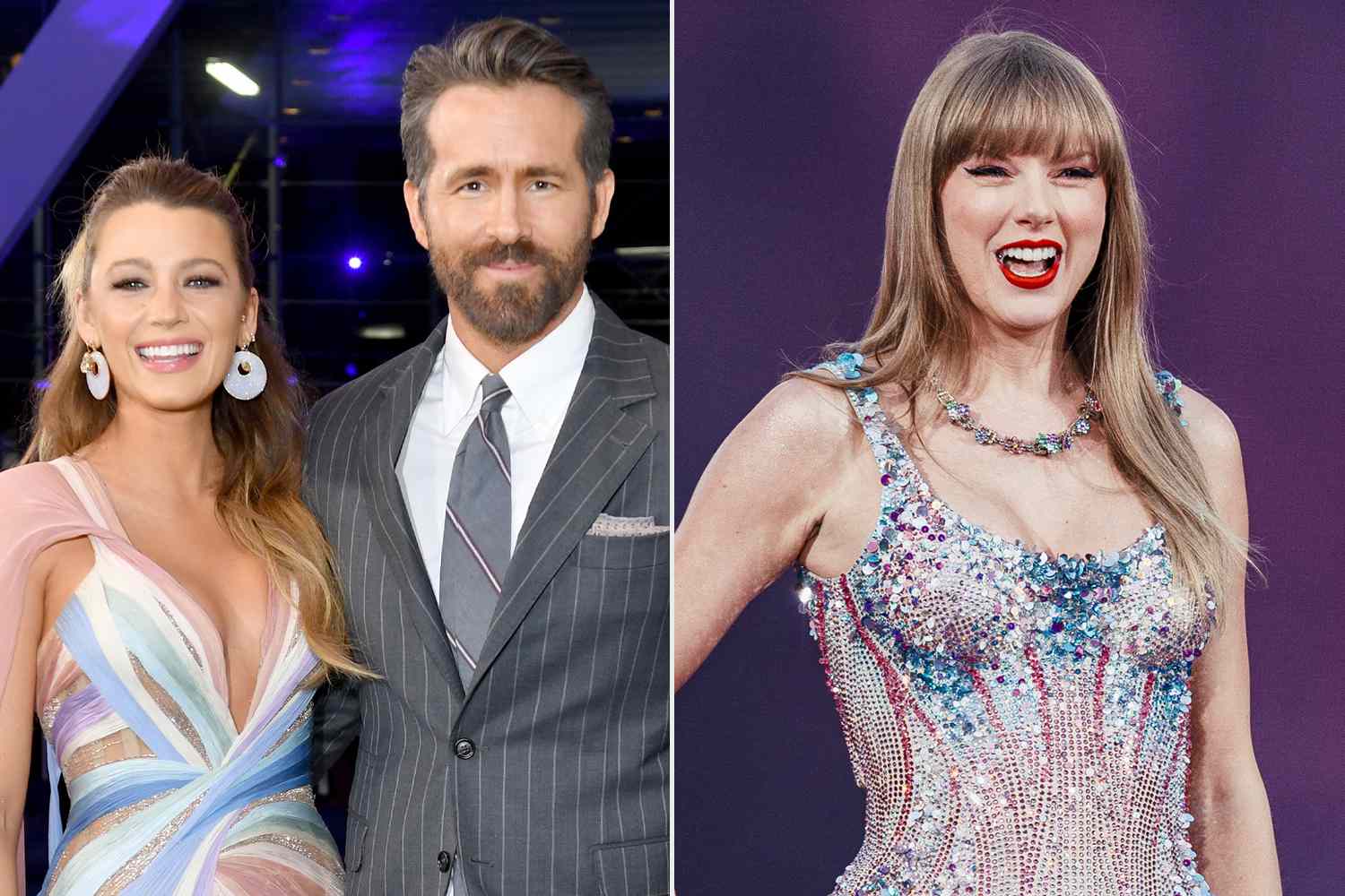 Ryan Reynolds Joins Wife Blake Lively for Taylor Swift's Second Eras Tour Madrid Show