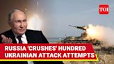 Russia Foils 120 'Sinister' Ukraine Attacks; Intense Clash Over Crimea, Black Sea | Watch | International - Times of India Videos