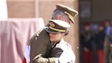 La princesa Leonor terminó una fase crucial de su carrera militar: el emotivo abrazo con el rey Felipe