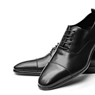 Formal footwear designed to be worn with dressy or business attire, typically made of leather or other high-quality materials. Popular for their sleek and sophisticated appearance. Types: Oxfords, Loafers, Derby shoes, Monk strap shoes. Brands: Allen Edmonds, Johnston & Murphy, Cole Haan, Florsheim.