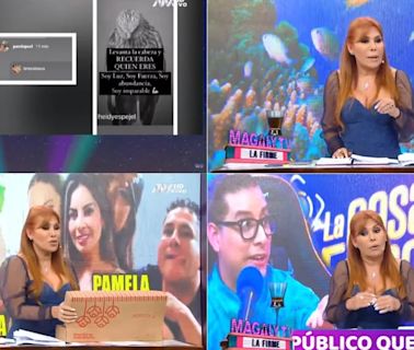 Magaly TV La Firme: Paco Bazán manda flores a Magaly Medina y Pamela Franco no llena concierto en Europa