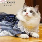 【熱賣精選】biteone貓衣服LOLITA寵物服飾玉落星河布偶貓生日禮物