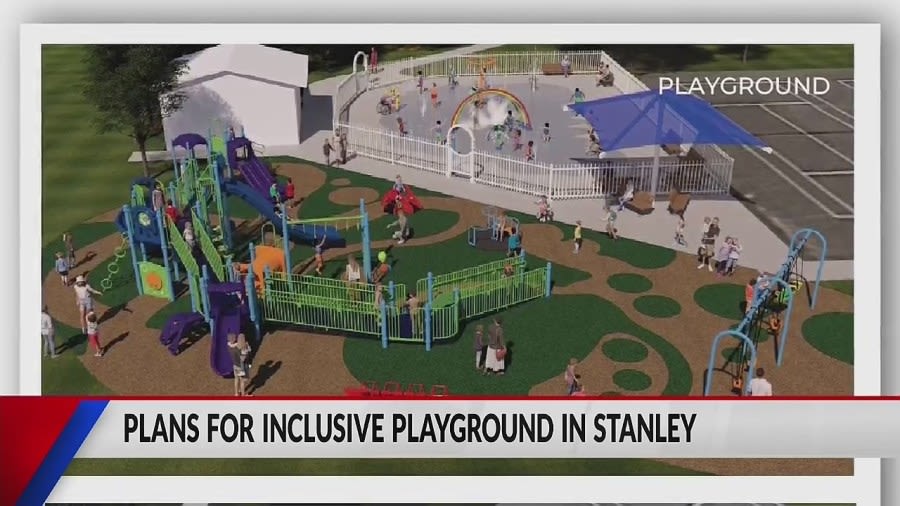 Plans unveiled for inclusive playground in Stanley