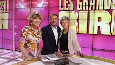 Véronique Jannot, nouvelle invitée lumineuse de Bernard Montiel et Karen Cheryl dans Les Grands du rire PHOTOS