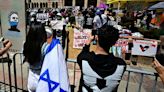 Police detain 100 as pro-Palestinian camp cleared at US university