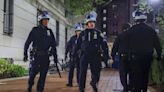 NYPD officer fired gun while clearing Columbia protest