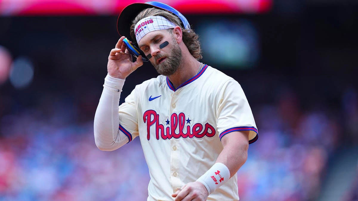 Bryce Harper's prolonged slump, pitching staff troubles among reasons for Phillies' recent slide