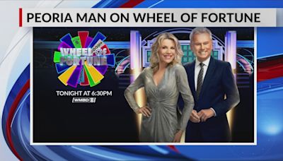 Peoria man takes second in Friday’s Wheel of Fortune episode