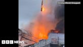 Huge fire breaks out at Copenhagen exchange