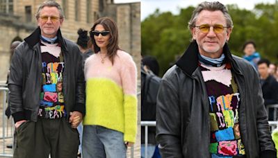 Daniel Craig Pumps Up the Volume in Balloon Pants With Wife Rachel Weisz for Loewe Show During Paris Fashion Week