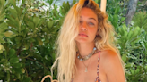 Gigi Hadid’s hot String swimsuit Showed Off Her Incredible Dragon Tattoo