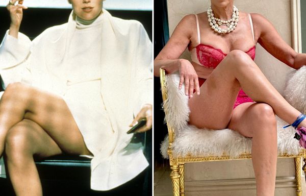 Sharon Stone Recreates Iconic ‘Basic Instinct’ Pose at Age 66, More Than 30 Years Later