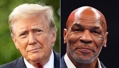 Trump Takes Bite Out Of Phony Mike Tyson Pic On Truth Social: 'Thank You Mike!'