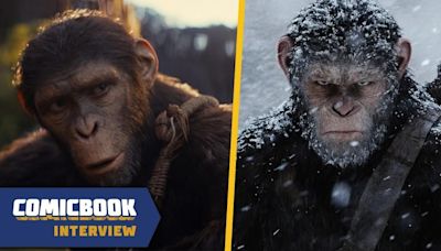 Kingdom of the Planet of the Apes Visual Effects Supervisor Compares Owen Teague and Andy Serkis