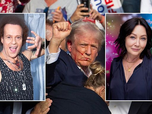 Fox News Entertainment Newsletter: Stars support Trump, deaths of Richard Simmons and Shannen Doherty