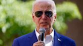 Biden tells Democrats he’s ‘committed’ to re-election bid, beating Trump