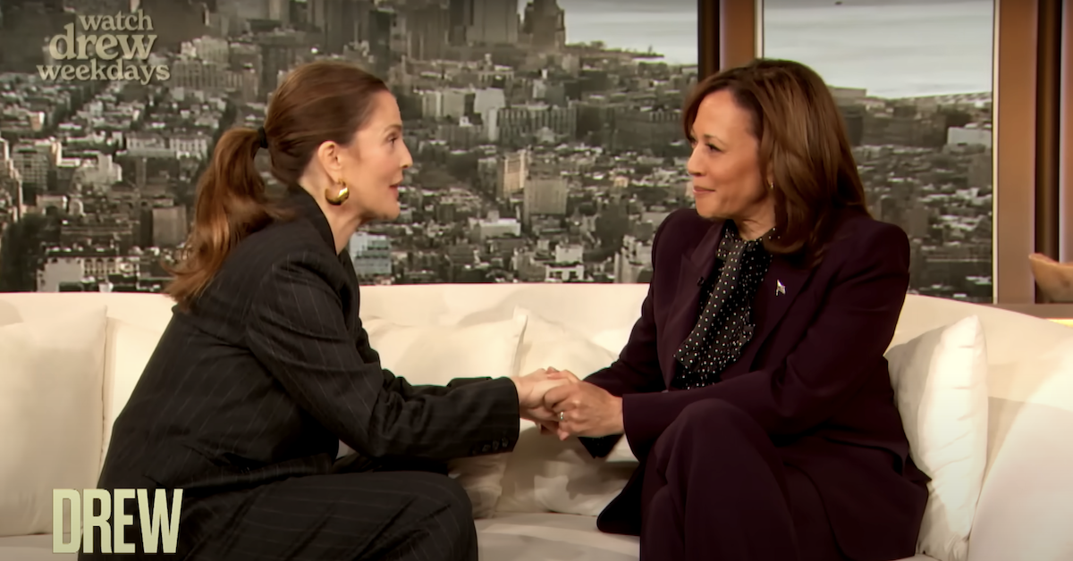 Extraordinarily Cringe Video of Drew Barrymore and Kamala Harris Goes Viral