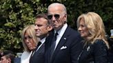 Biden says democracy at risk in Ukraine fight as he marks D-Day