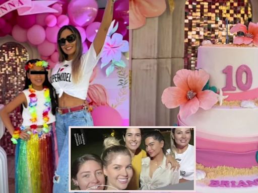 Pamela López celebró cumpleaños de su hija sin Christian Cueva: Brunella Horna e Ivana Yturbe le ayudaron con los canjes